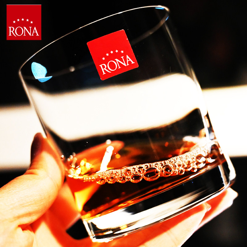 捷克进口RONA水晶玻璃水杯果汁杯牛奶杯茶杯冷饮杯洋酒杯威士忌杯,餐饮具,洋酒/威士忌杯,淘宝优惠券,粉丝福利购,淘宝优惠卷