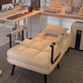 摺叠躺椅办公室午休沙发椅午睡两用椅可躺可坐懒人沙发单人摺叠牀