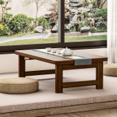 飘窗桌可折叠非实木炕桌客厅家用茶几学生宿舍学习桌多功能小桌子