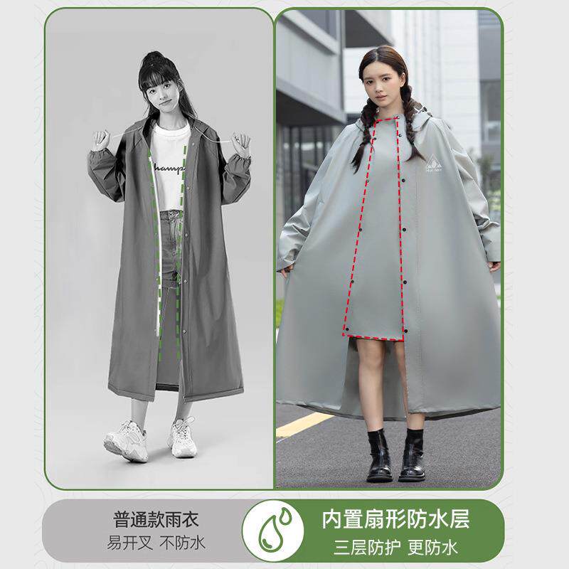 雨电动车女款长款全身防暴雨衣男成外人无品牌/穿骑行瓶人车分离
