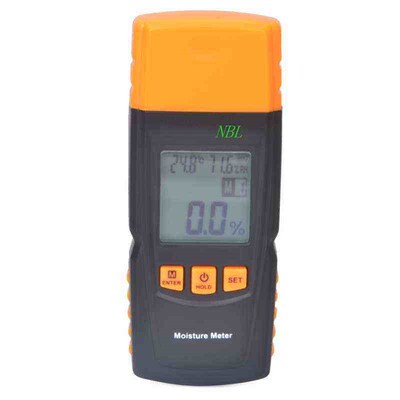Digital LCD Display Wood Moisture Meter Gauge Humidity Teste