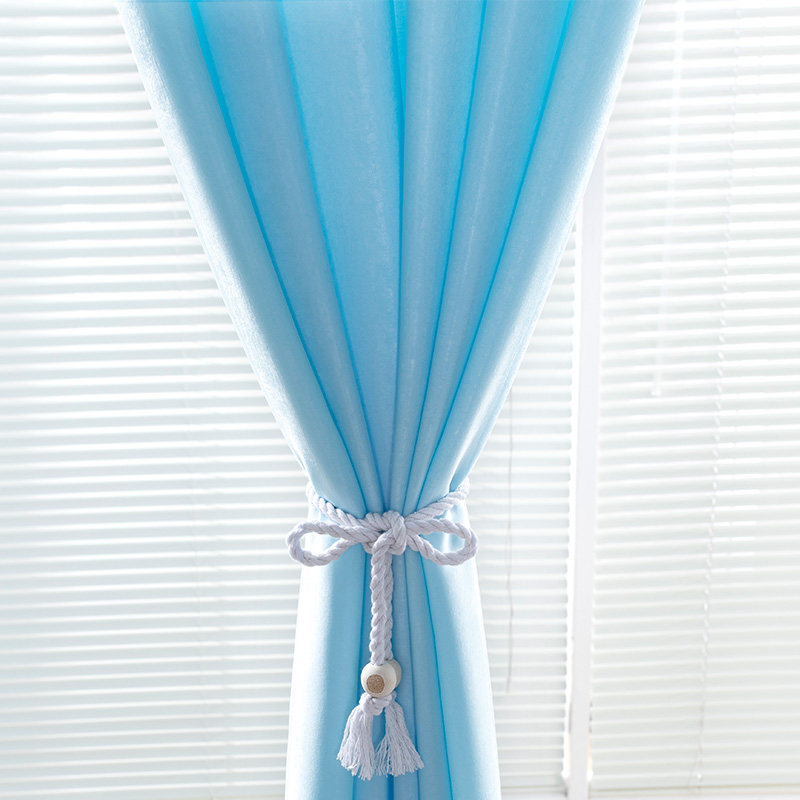 免打孔安装窗帘透光不透人纱帘伸缩杆卧室阳台隔断遮光飘窗伸缩杆,居家布艺,成品窗帘,淘宝优惠券,粉丝福利购,淘宝优惠卷