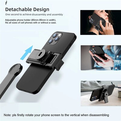 Selfie  with Tripod Stand and Remote, 42  Extendable Selfie