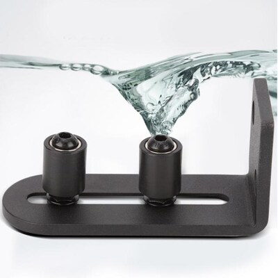 Upgrade Barn Door Hanging Rail Swing Stop Roller Carbon Stee