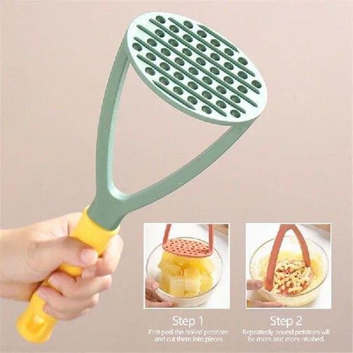 Household Kitchen Hand Potato Masher Useful Soft Grip0