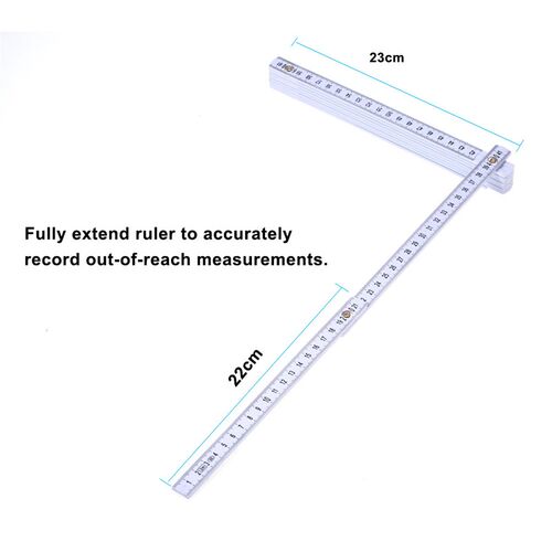 1M 2M Measuring Tool Slide Ten-Parts Fold Up Rulers Folding