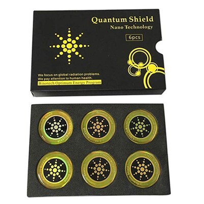 Quantum shield Nano Technology Radiation Protection Stickers