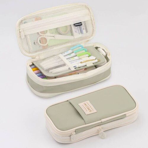 Creative pencil case Large Capacity Double Layers CPC Certif