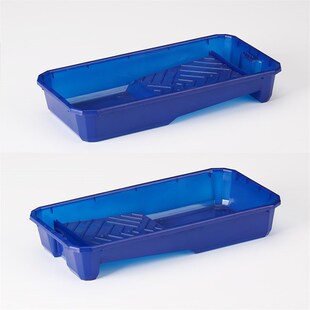 刷漆工具寸滚筒刷蓝色塑胶涂料托盘乳胶漆刷子漆盒油漆工具大全