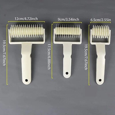Creative Baking Tools Plastic Roller Mesh Cutter L/M/S Grid