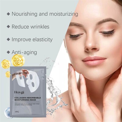 HOYGI Collagen Face Mask Nourishing and Hydrating, Moisturiz