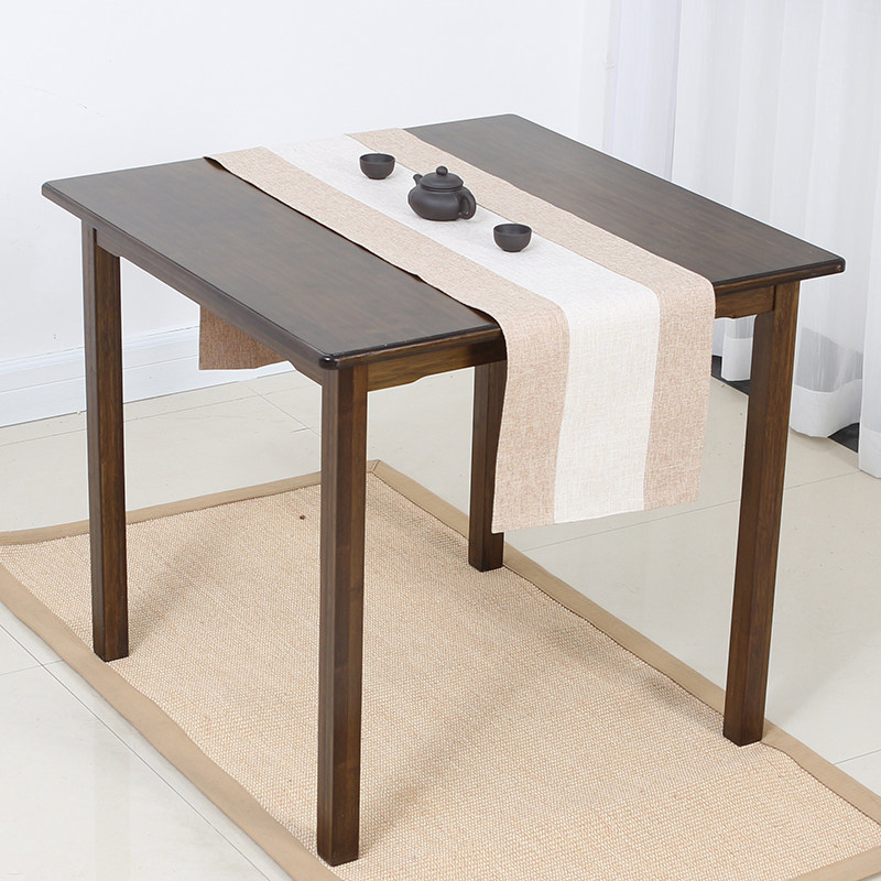 方桌家用楠竹桌子吃饭桌实木质小茶桌小户型正方形餐桌儿童学习桌