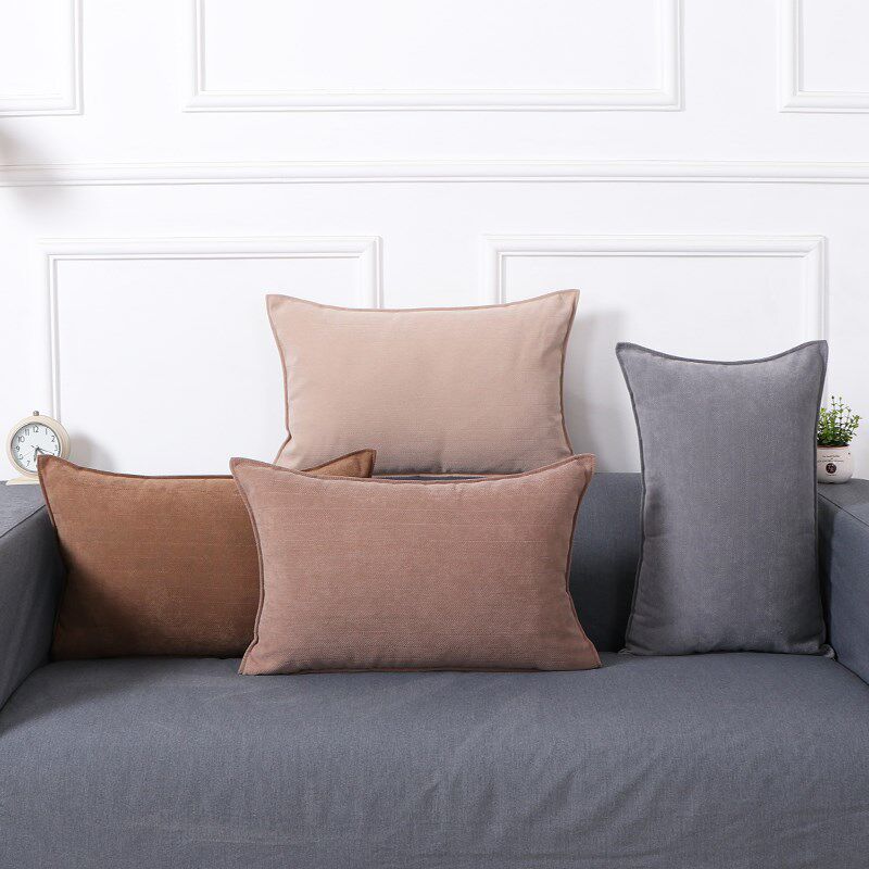 大腰枕沙发长条抱枕长方形靠枕客厅靠背垫床头上汽车护腰枕奶油风