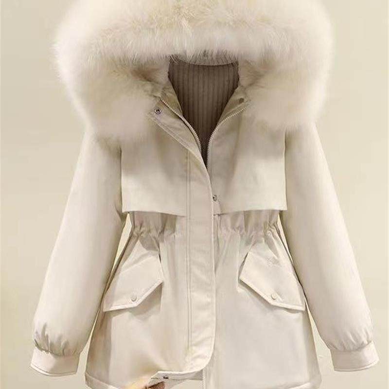 外贸派克服女中长新款冬季宽松韩版加绒加厚棉衣洋气棉袄工装外套,女装/女士精品,棉衣/棉服,淘宝优惠券,粉丝福利购,淘宝优惠卷