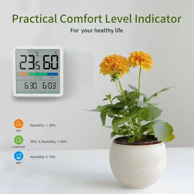 NOKLEAD New Digital Home Indoor Temperature Humidity Meter L