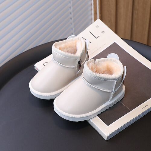 Childrens Snow Boots 2025 Baby Cotton Boots Girls Versatile