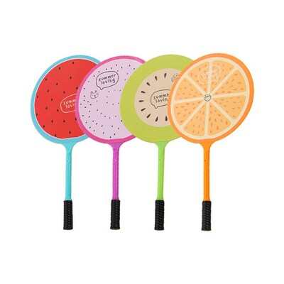 Cartoon fruit fan pen cute learning stationery ballpoint pen