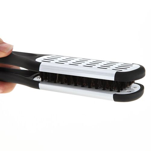 Pro Hairdressing Straightener Nylon Hair Straightening Doubl