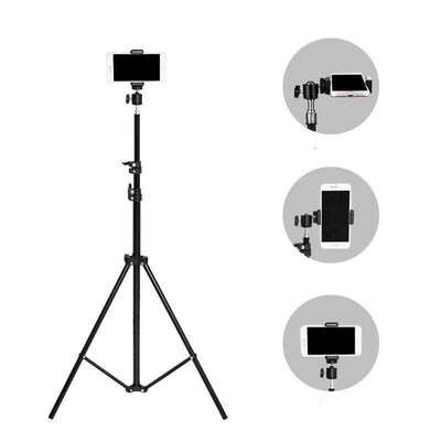 Anti-Shake Portable Extendable Tripod - 1/4 Screw Universal