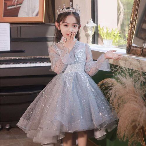 Princess Dress Girls High-end Dress Little Flower Girl Chil