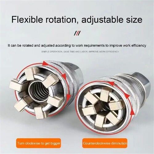 Metal Socket Wrench Heavy Duty Multi-function Universal