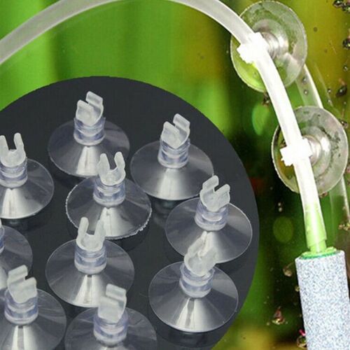 10pcs/Lot Plastic Aquarium Suction Cup Holder Fish Tank Suck