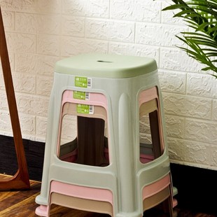 塑料家用小加厚胶凳小板凳客厅餐桌凳塑料椅子高登子矮凳