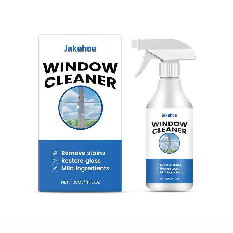 JAKEHOE Glass Cleaner - Stain Remover for a Streak-Free, Spa - 实物图