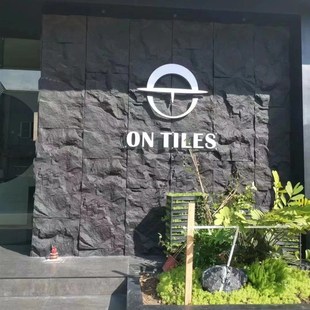 pu山岩石轻质文化石pu石皮蘑菇石室内背景墙砖外墙砖超强凹凸纹理