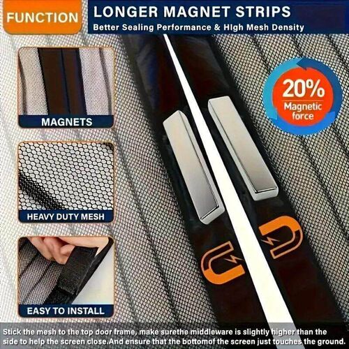 Magnetic Mosquito Net for Window Door Curtain Insect Screen