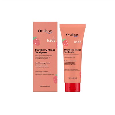 ORALHOE Childrens Toothpaste - Gentle Teeth Cleaning, Cavit