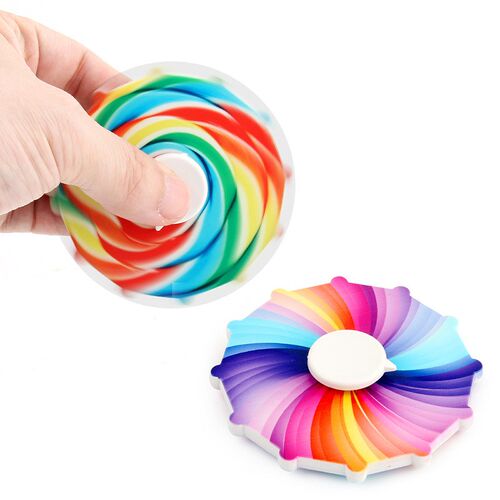 2021 New nd Stress Relief Toy For Kids Flying Spinner Toy Ki