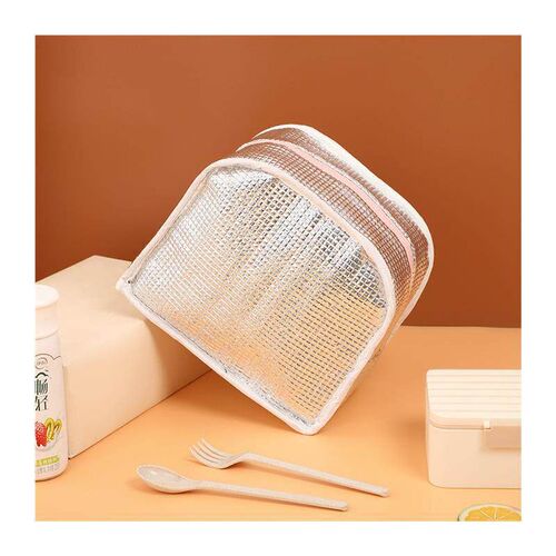 Thermal Insulated Lunch Box Tote Food Small Cooler Bag Pouch
