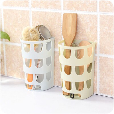 Newest Hanging Storage Bag Plastic Bag Holder Wall-Mounted G