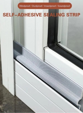 Self-Adhesive Window Sealing Strip Weather Soundproofing Sou