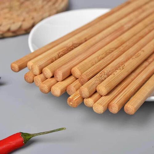 Natural Bamboo Chopsticks for Home Use, Wooden Chopsticks, U