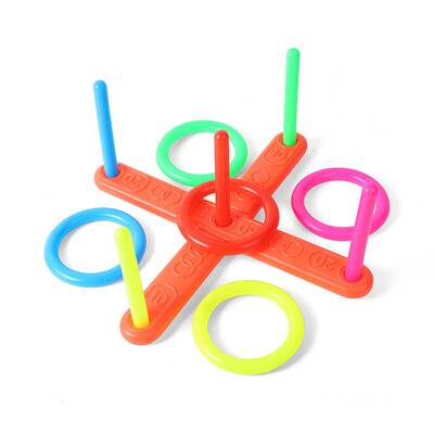Throwing Ferrule Toy Large Cross Five-ring Ferrule Toys