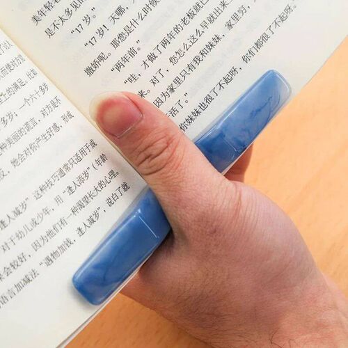 New 1PC Thumb Book Support Book Page Holder Convenient Bookm