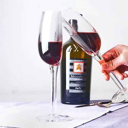 Crystal Glass Cups 140ml Creative Half Red Wine Cups Multi-u