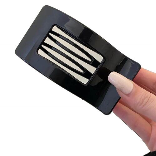 New Square Abalone Hair Clamp Plate Design, Flexible High-En