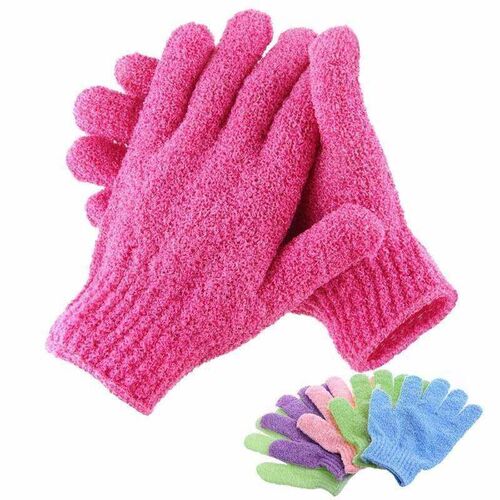 Bath For Peeling Exfoliating Mitt Glove Scrub Gloves Resista