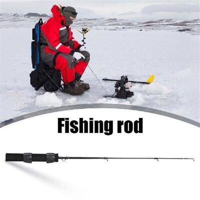 LEO 51cm Fishing Rod Reel Combo Fiberglass Fishing Pole