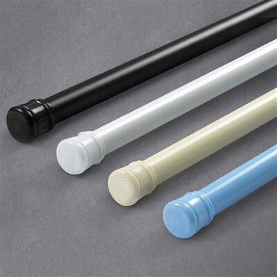 Hanging Rod Plastic Closet Tension Pole Hole-free