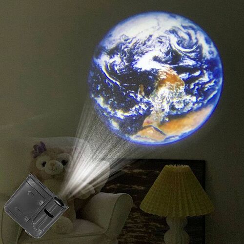 Aurora Moon Galaxy Projection Lamp Creative Background Atmos