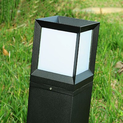 Thrisdar E27 Outdoor Garden Lawn Column Lamp IP54 waterproof
