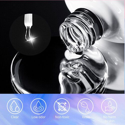 BORN PRETTY 10ml Watercolor Nail Gel Clear Transparent