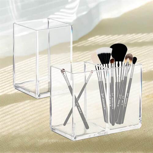 Acrylic Organizer for Cosmetics Transparent Eyebrow Pencil B