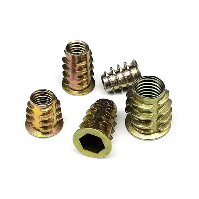 230/100/60pcs Threaded Insert Nut E-nut M4 M5 M6 M8 Set Kit