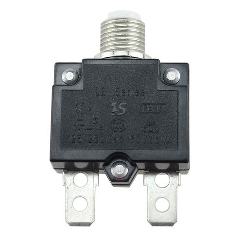5A/10A/15A/20A/30AMP Push Button Thermal Circuit Breaker Pa
