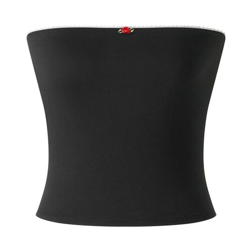 Women Summer Kawaii Sleeveless Off Shoulder Knitted Tanks To